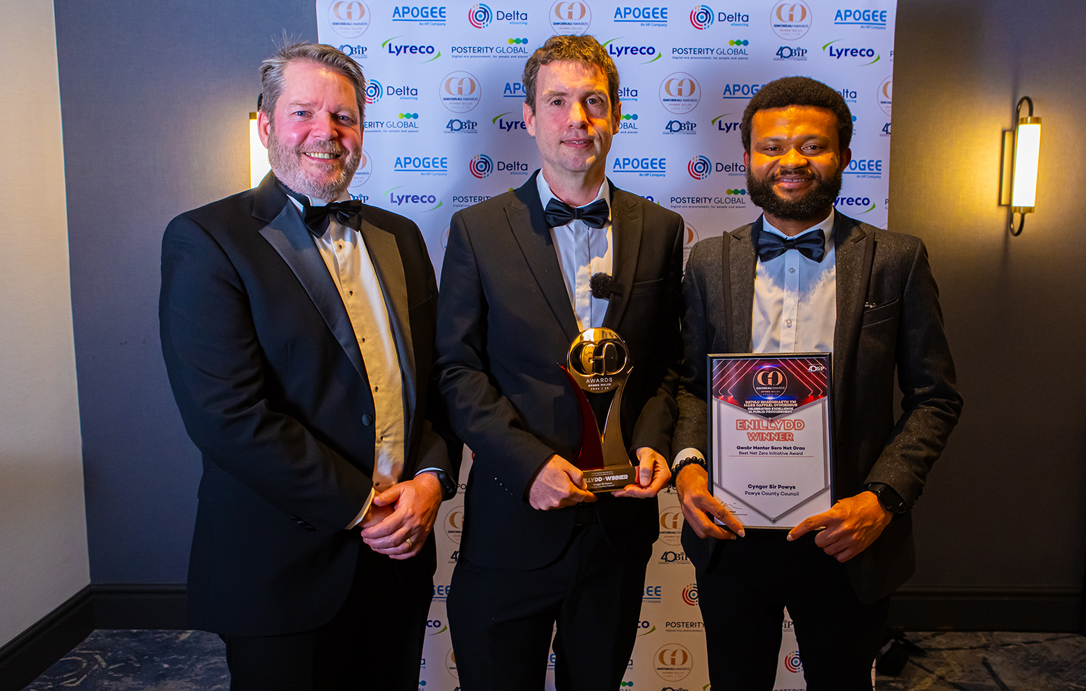 Powys County Council, Best Net Zero Initiative Award Winners